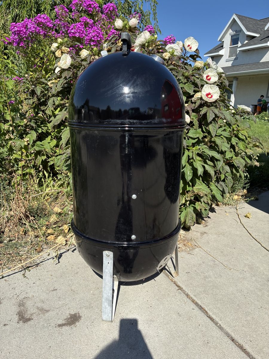Weber Smokey Mountain Charcoal Smoker Grill - Black