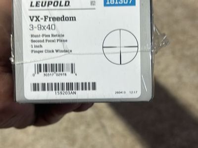 Brand new leupold vx freedom