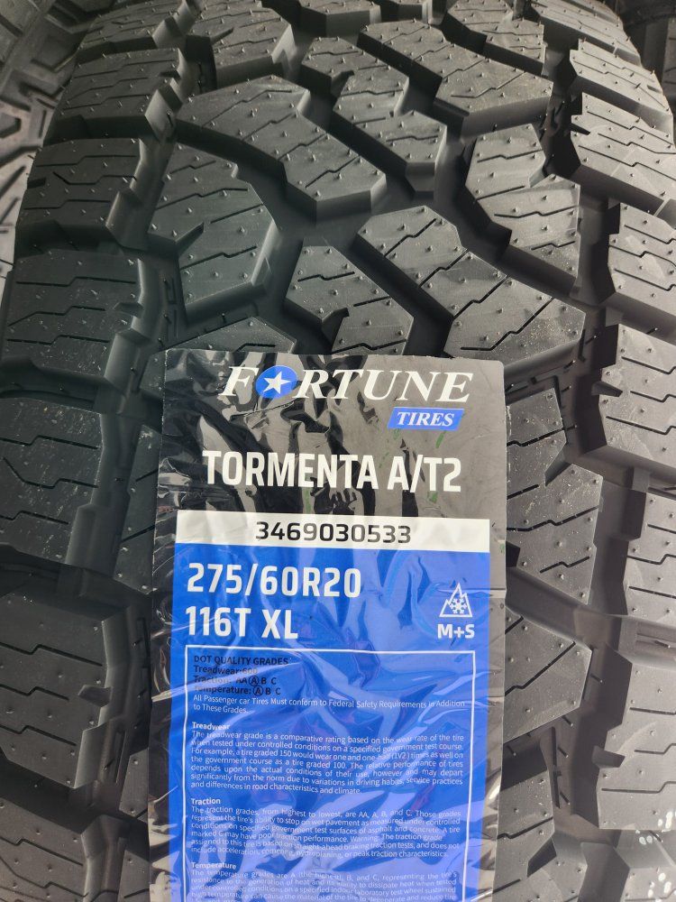 275/60r20 fortune tormenta at2 