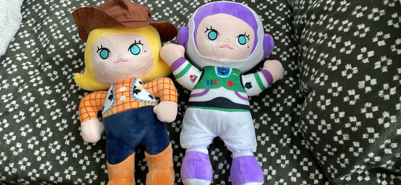 Collector Pop mart Molly woody and buzz lightyear plush 10”