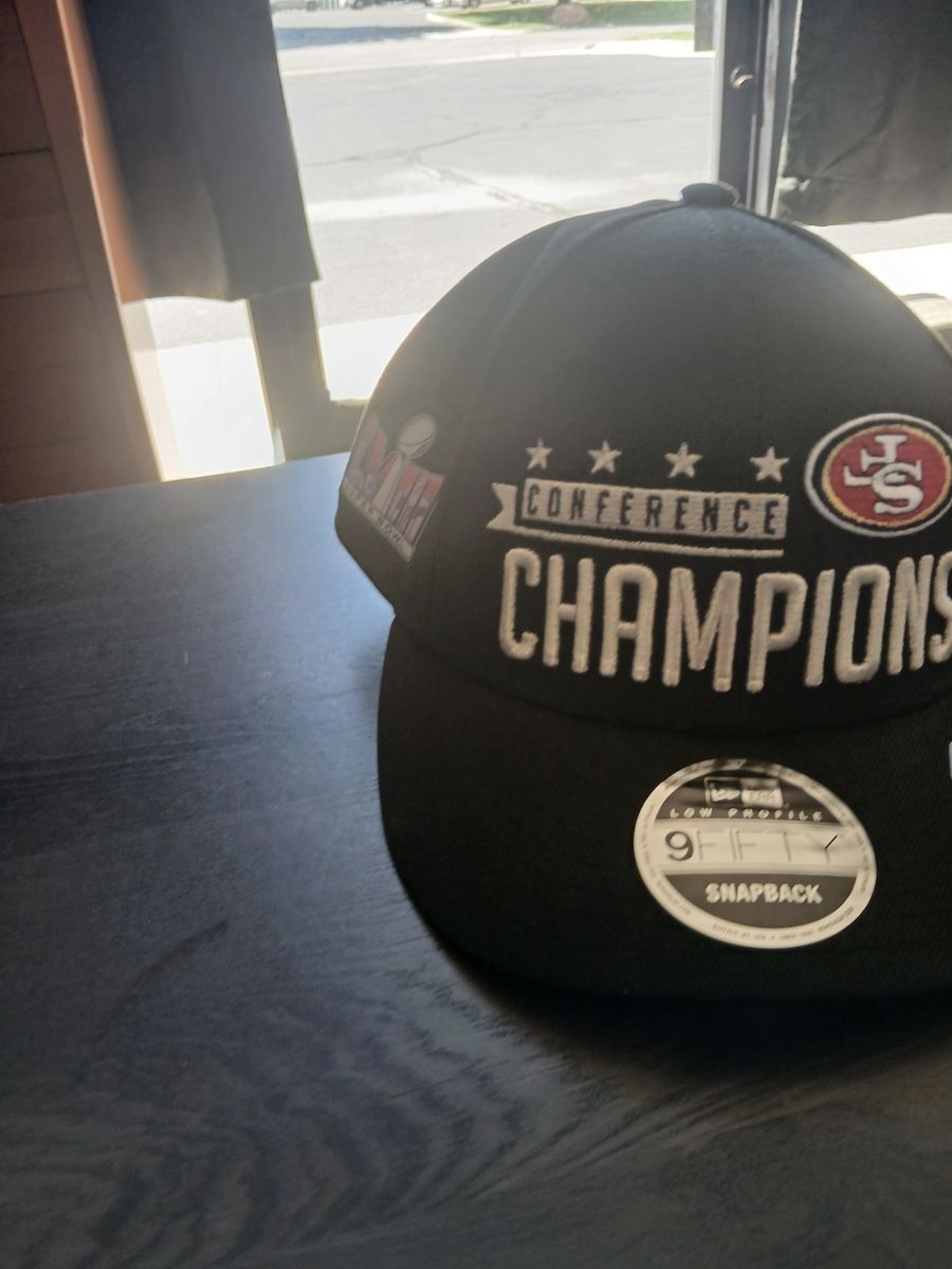 New Era 9Fifty San Francisco 49ers Super Bowl LIV Conference Champions Snapback Hat