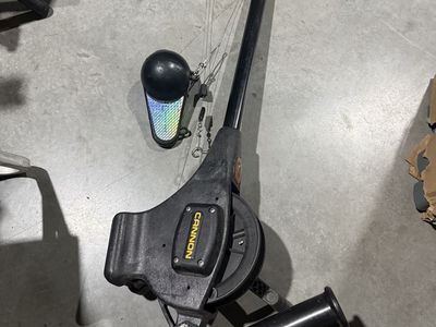 Cannon Uni-Troll Fishing Downrigger With Weight - NO MOUNTING PLATE - 24” Boom