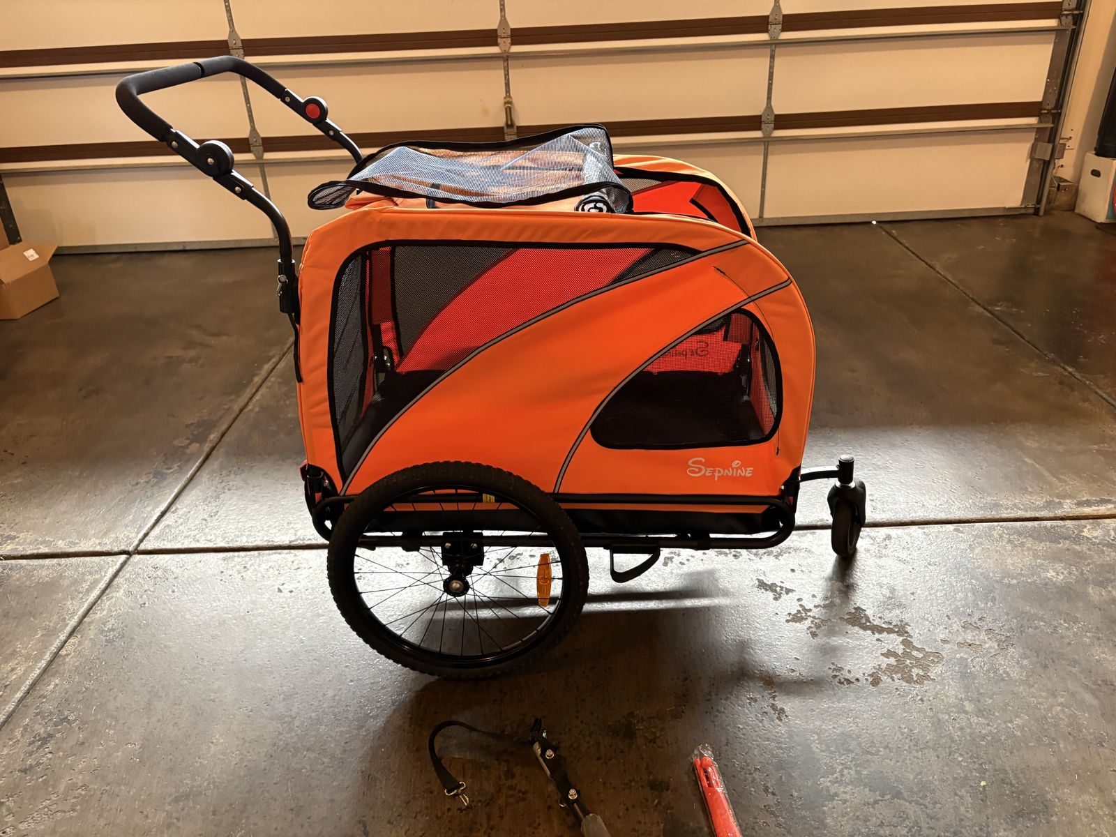 Sepnine Pet Bike Trailer & Stoller