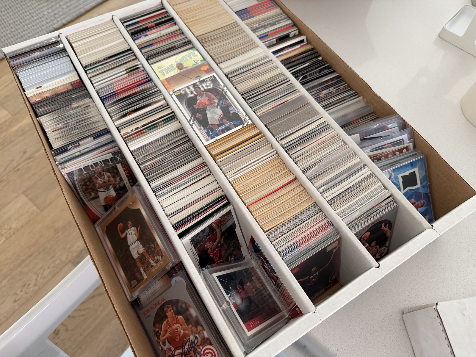 Basketball card collection