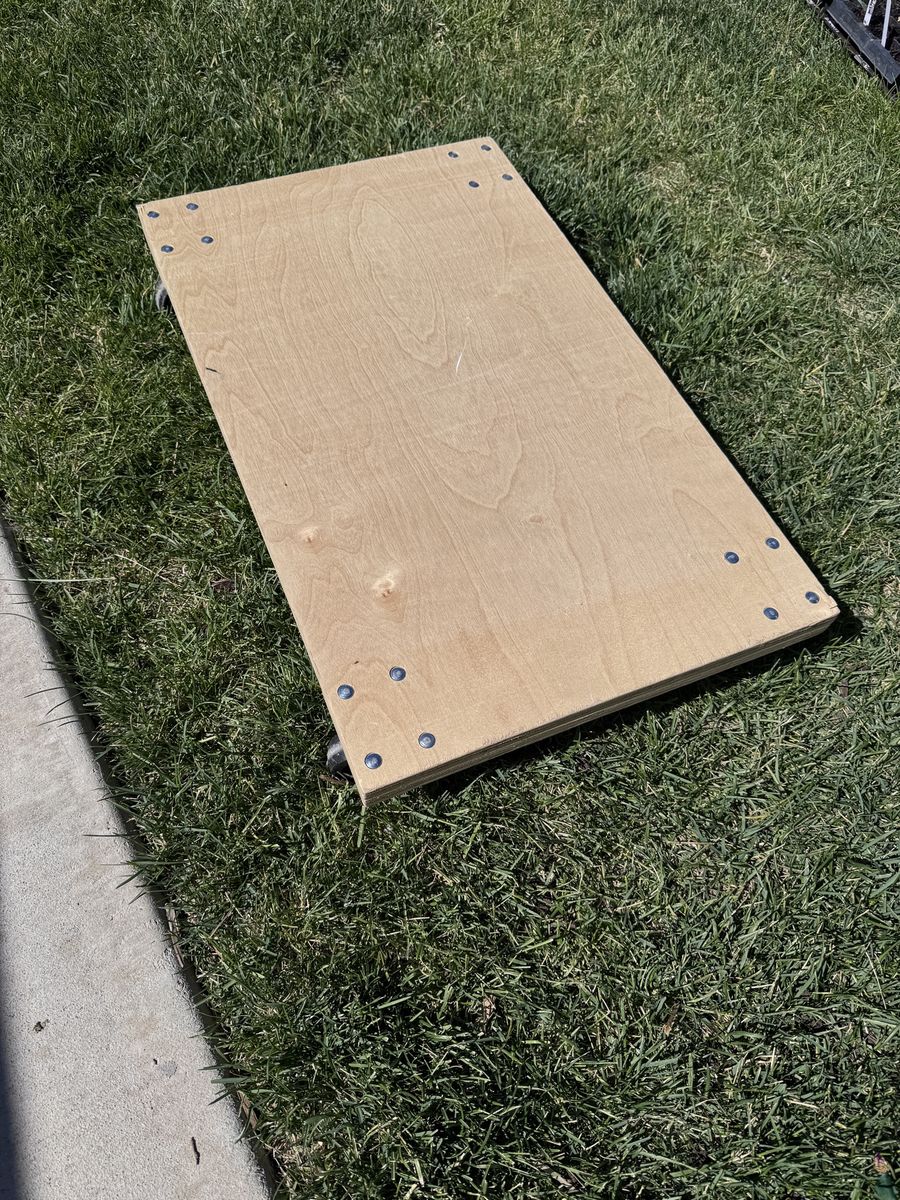 Wooden Moving Dolly - Heavy Duty Furniture and Appliance Mover with Swivel Casters