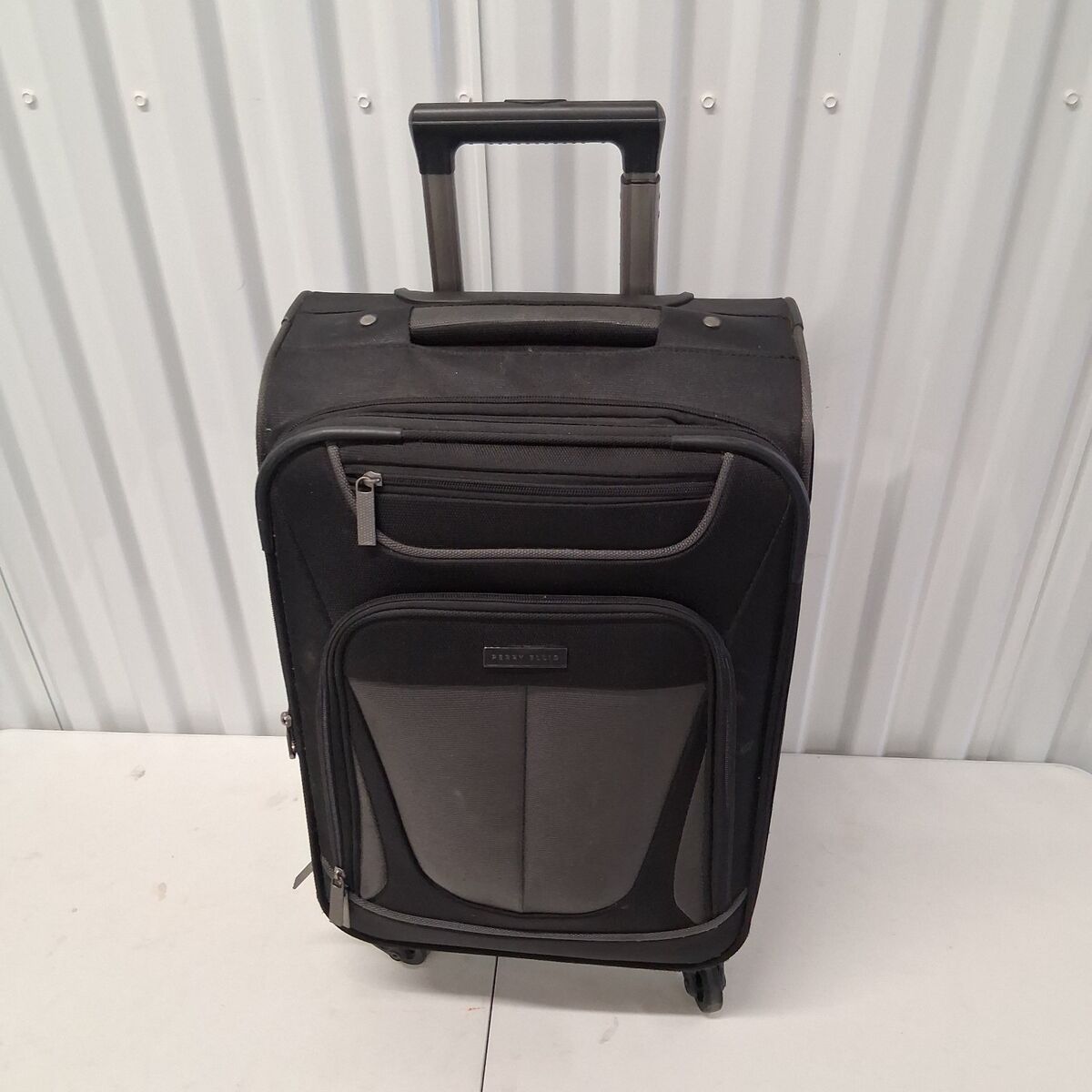 Perry Ellis Portfolio Carry On Suitcase