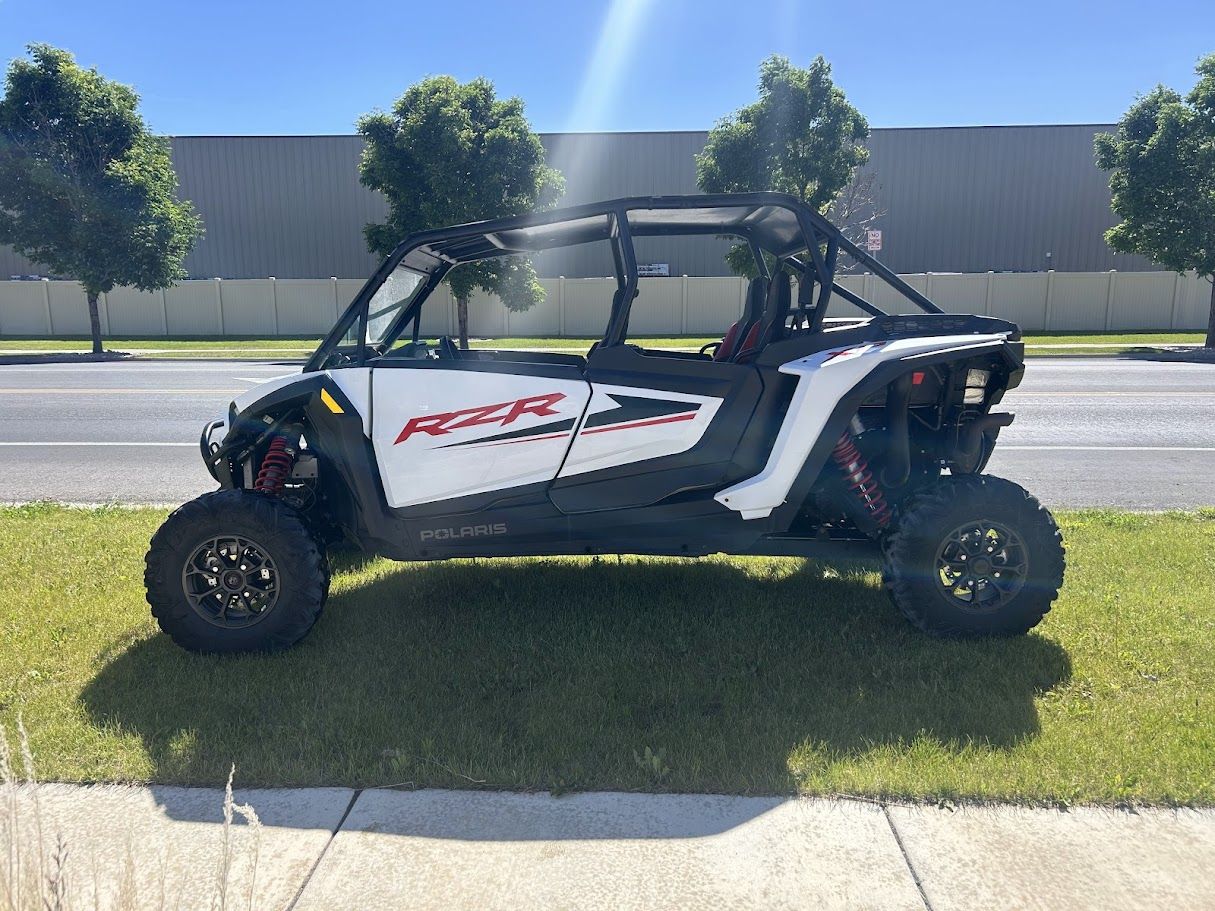 2024 Polaris RZR XP 4 1000 - White, 4-Seater UTV