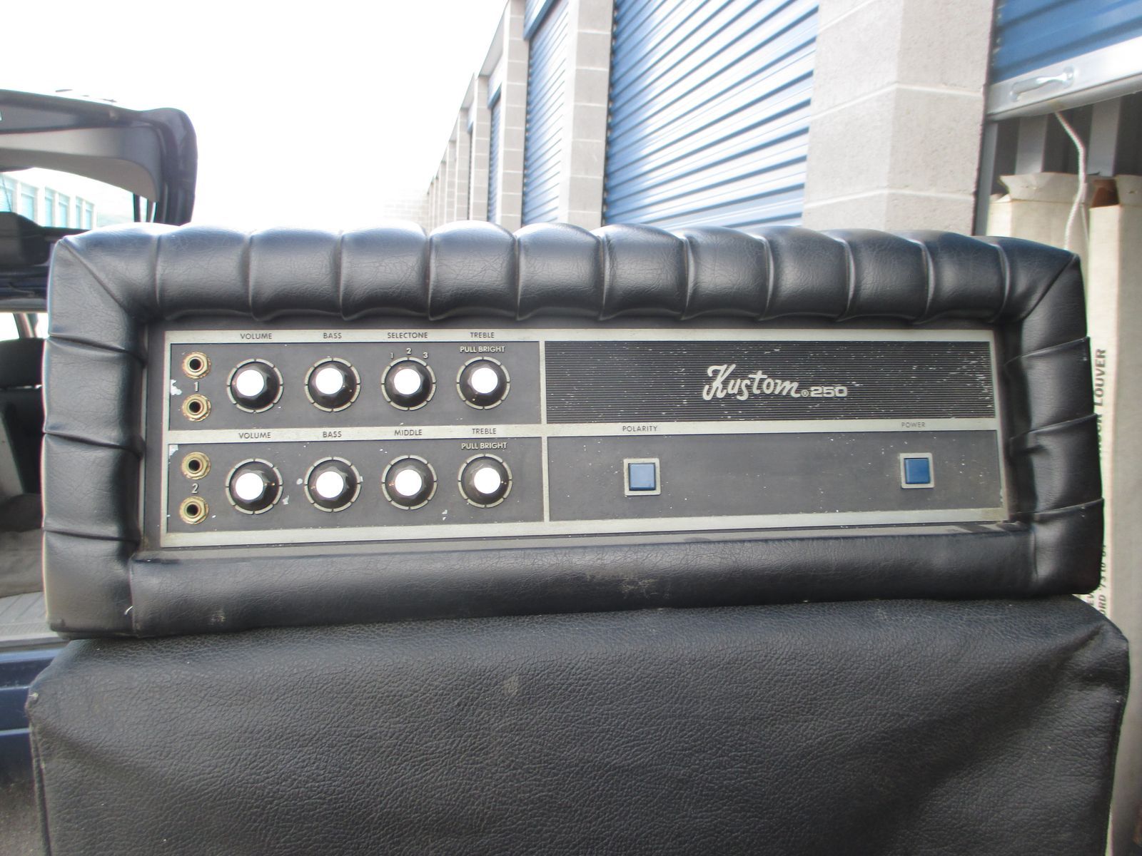 Kustom Base Amp and Cabinet