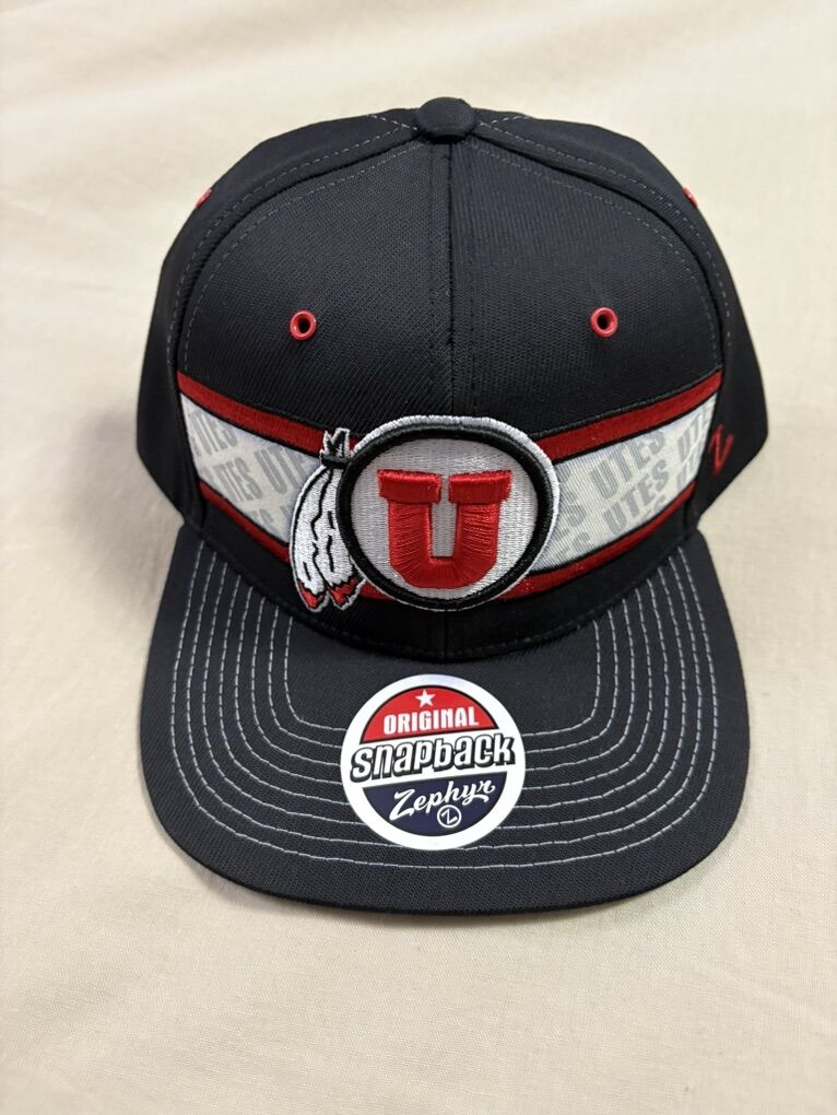 New Utah Utes Snapback Hat W/Tags