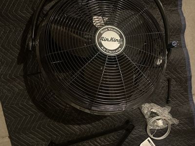 Air King 20” wall mount fan