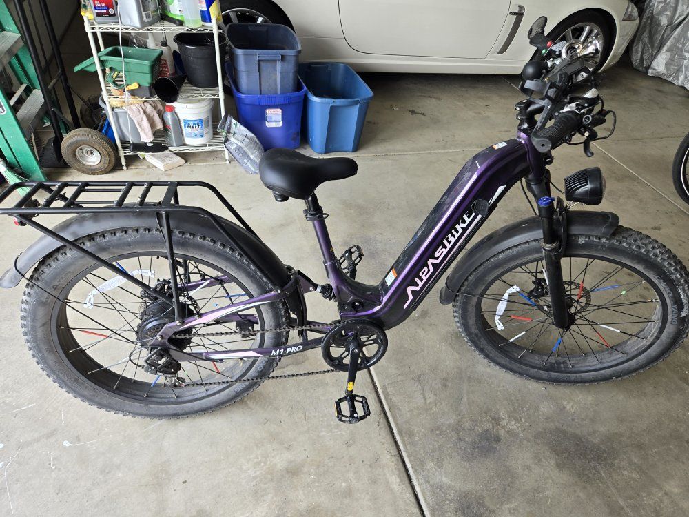 Apias Ebike M1 Pro. Fat Tire.  Step-Thru frame