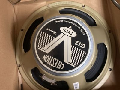 ISO 16 ohm, 12" guitar speakers