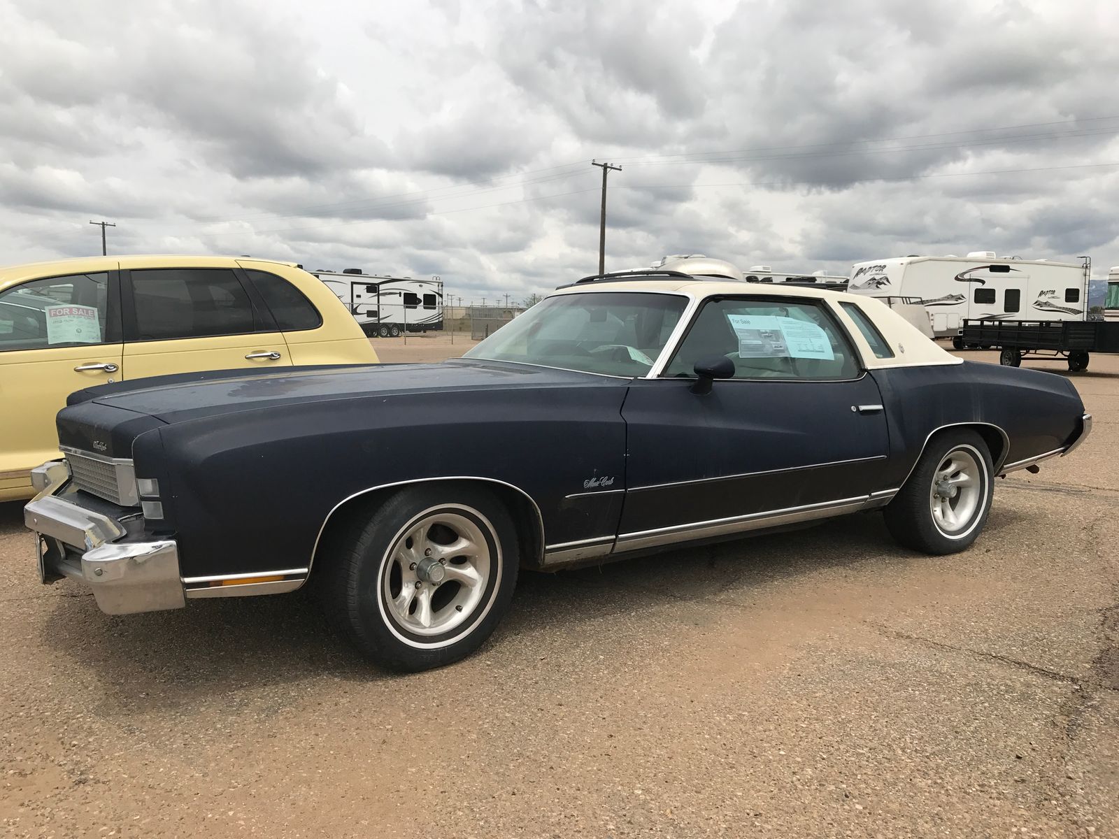 1973 Monte Carlo FULL METAL/BODY/PAINT Ready for powertrain ($6995 Or Best Offer)