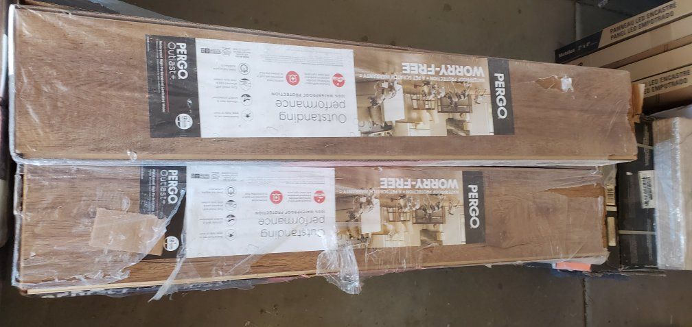 58 SF Pergo Outlast LVP Flooring
