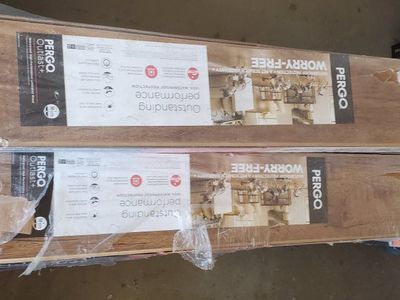 58 SF Pergo Outlast LVP Flooring