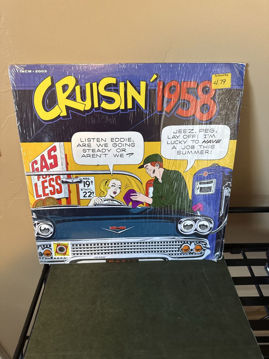 Cruisin' 1958 Vinyl LP Record Album - Increase Records INCM 2003