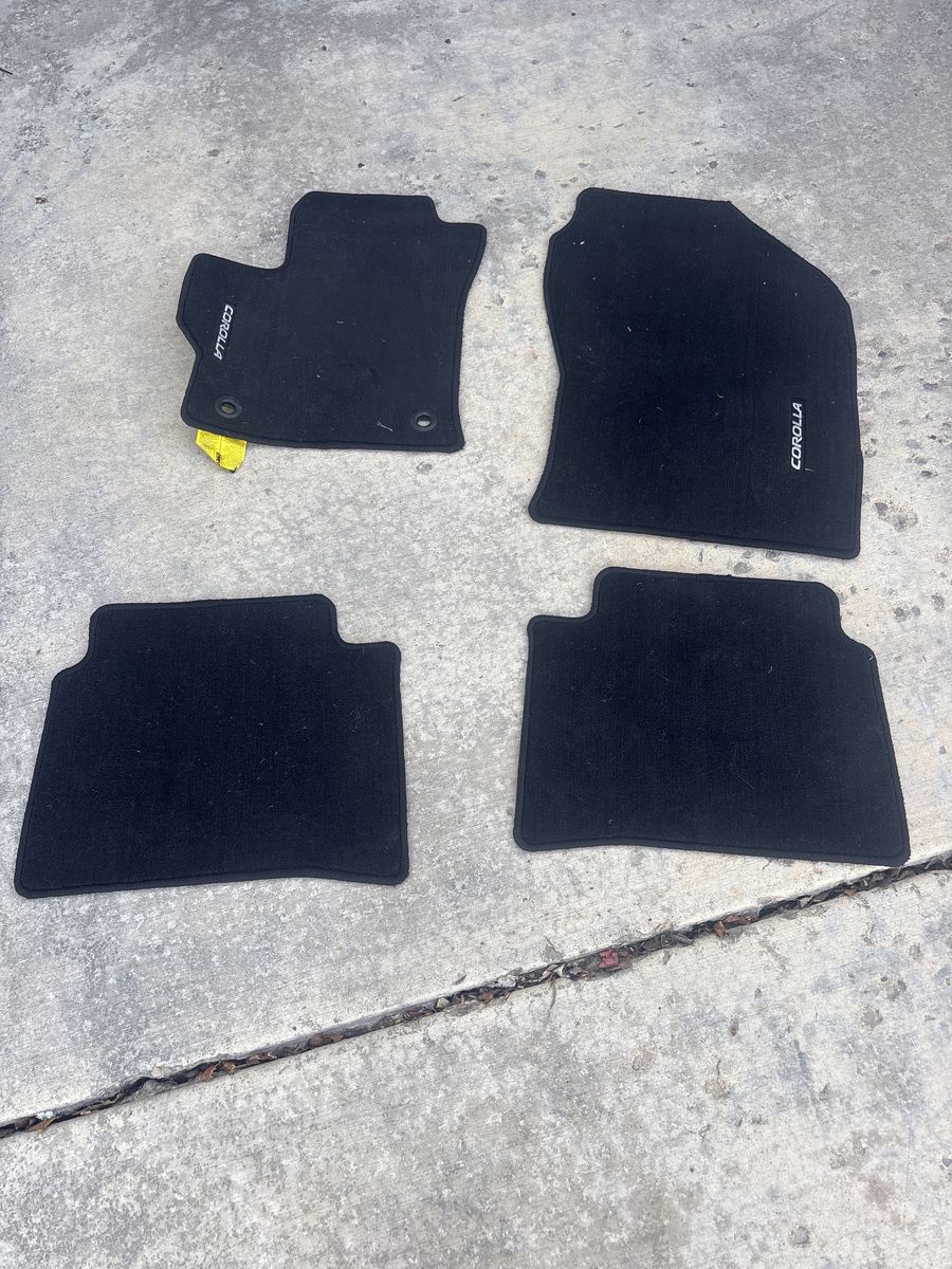OEM 2021 Toyota Corolla Floor Mats