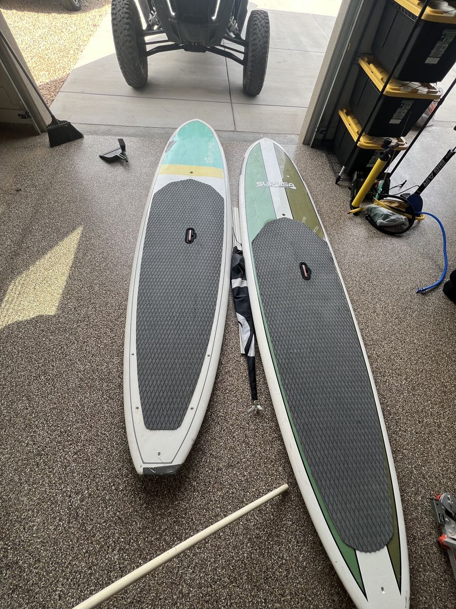 2 Fiberglass Paddleboards