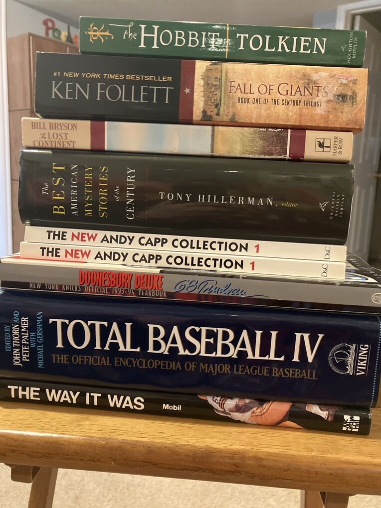 Mixed Group Of 10 Sports, Humor, Fiction & Mystery