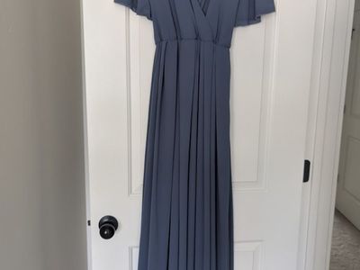 BRAND NEW Beautiful Blue Bohme Dress, Size Small. Great Bridesmaids Dress or Wedding Attire