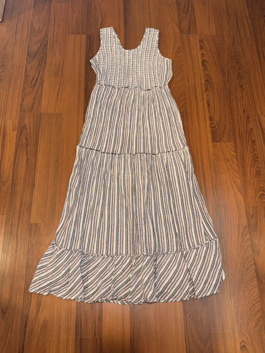 Women Size Small Petite Striped Dress