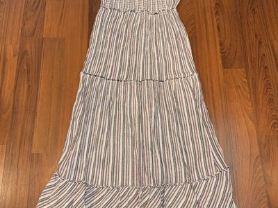 Women Size Small Petite Striped Dress