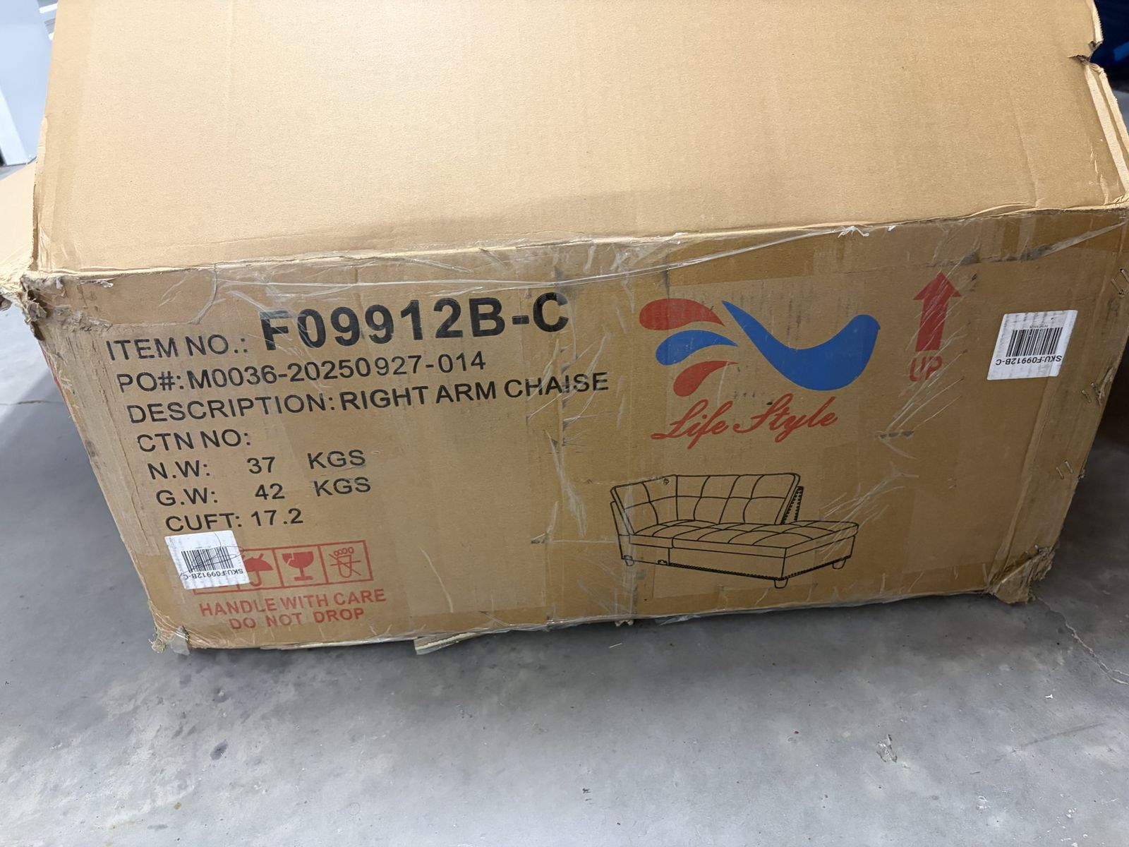 Chaise piece