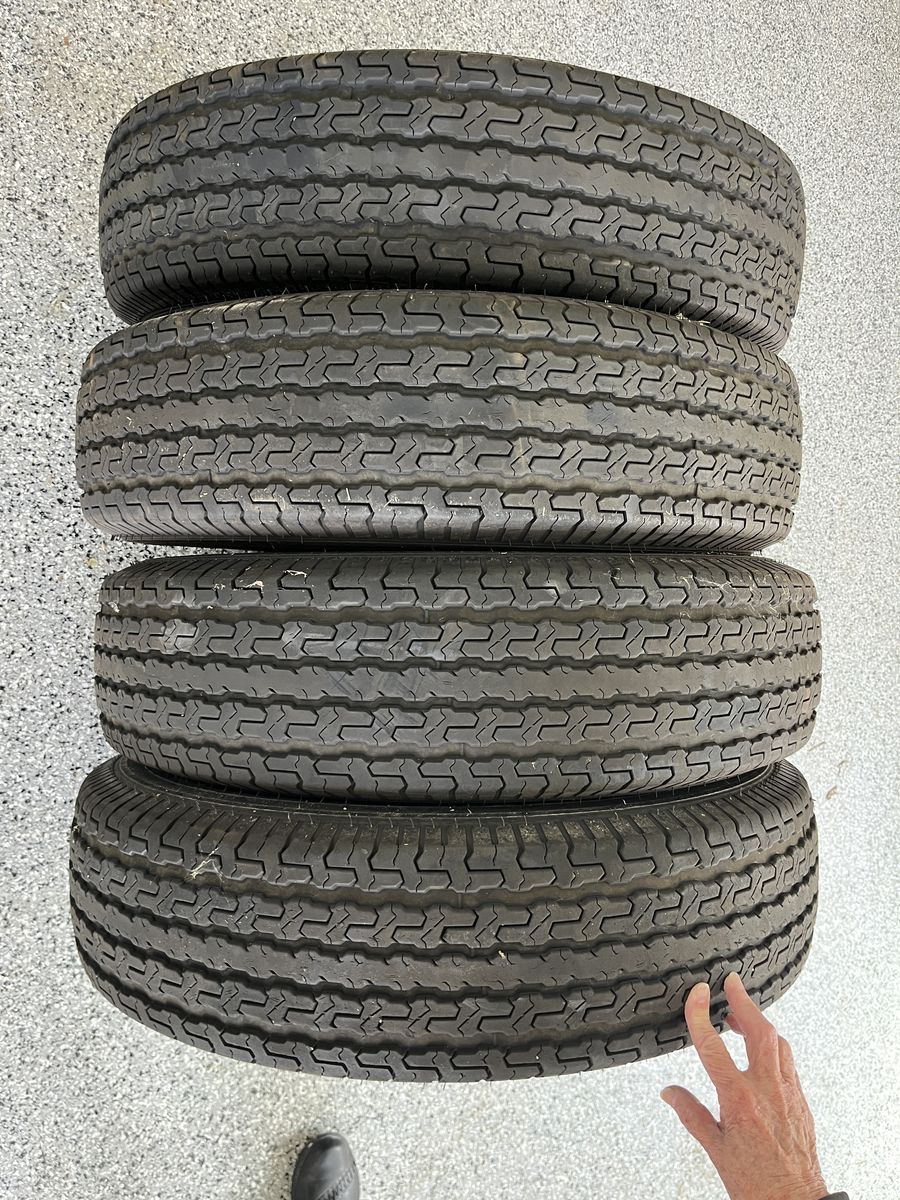 (4) ST235/85R16 12 ply RV tires $250