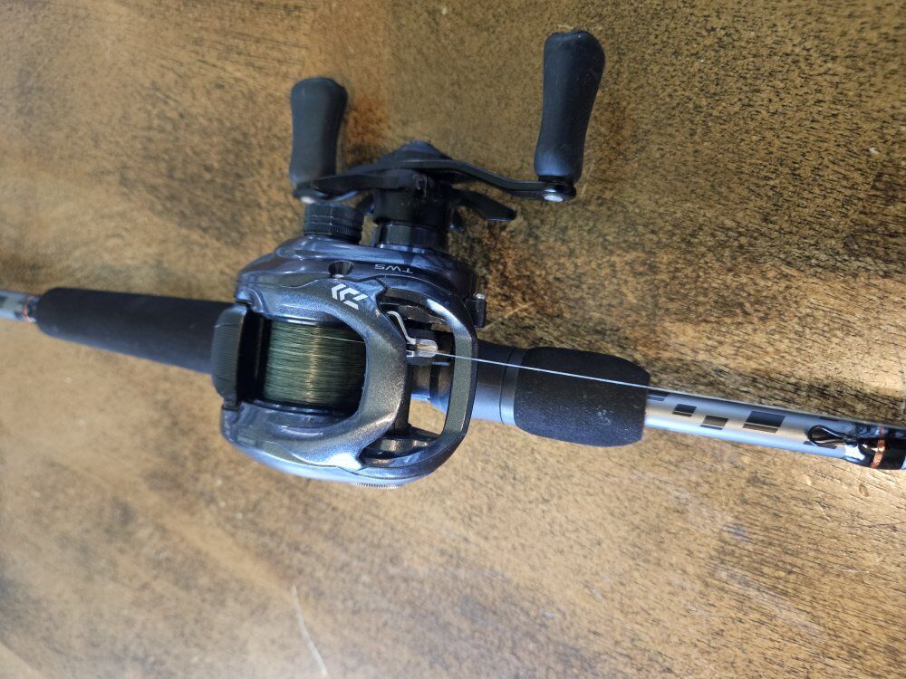 Daiwa Tatula CT baitcaster reel with Abu Garcia ro