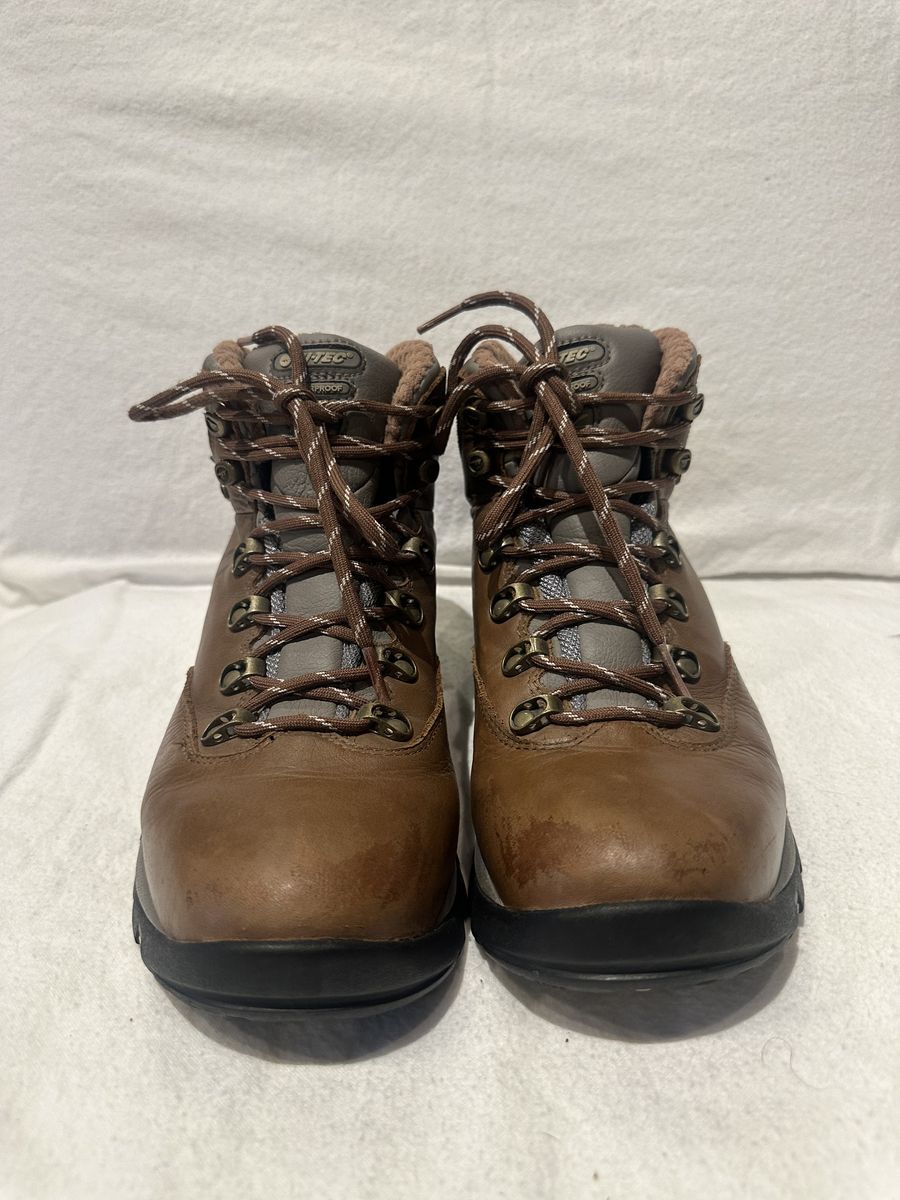 Hi-Tec Women’s 9.5 Brown/Gray Wtrprf Hiking Boots
