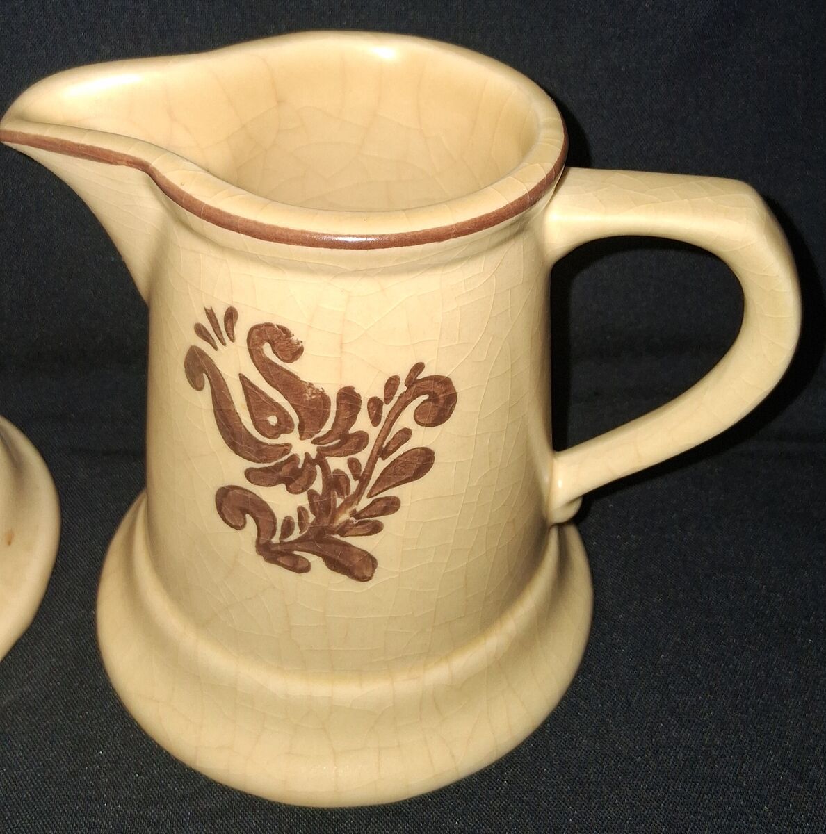 PFALTZGRAFF CREAM PITCHER (VILLAGE PATTERN)