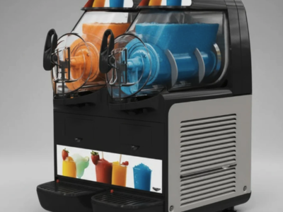 VOLLRATH Granita Machine Frozen Beverage Dispenser 1.58 Gal Bowls VCBA128-302 (AS-IS, Damage to the ventilation grille)
