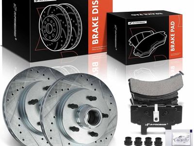 Front Rotors Pads Chev c1500, Suburban, Tahoe, GMC C1500, Yukon, Savanah 1500 94-2002 NEW