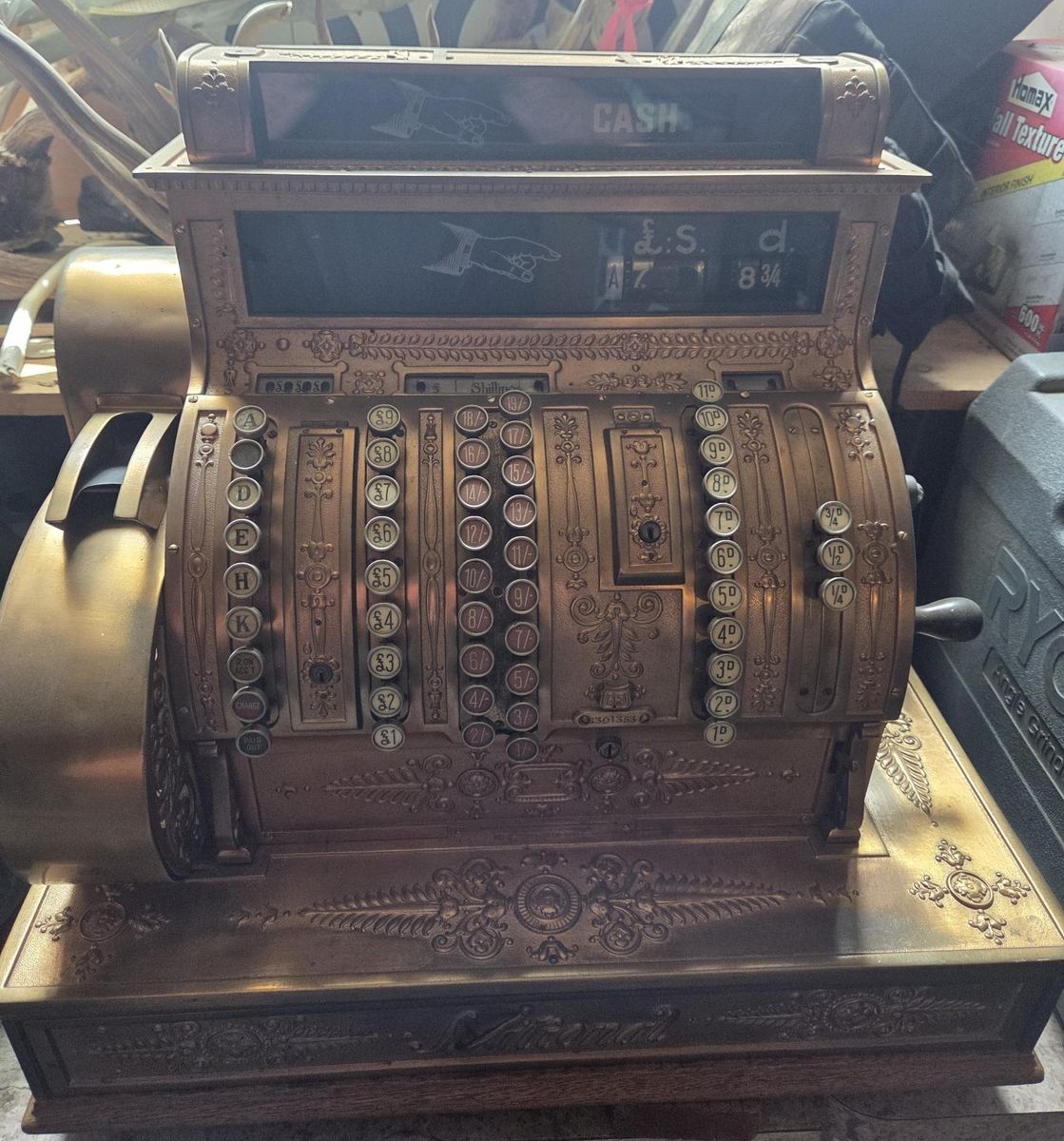 1895 National Cash Register. In excellent working condition