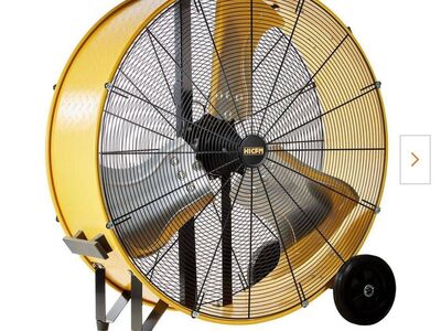 NEW HICFM 36 in. Barrel Drum Fan