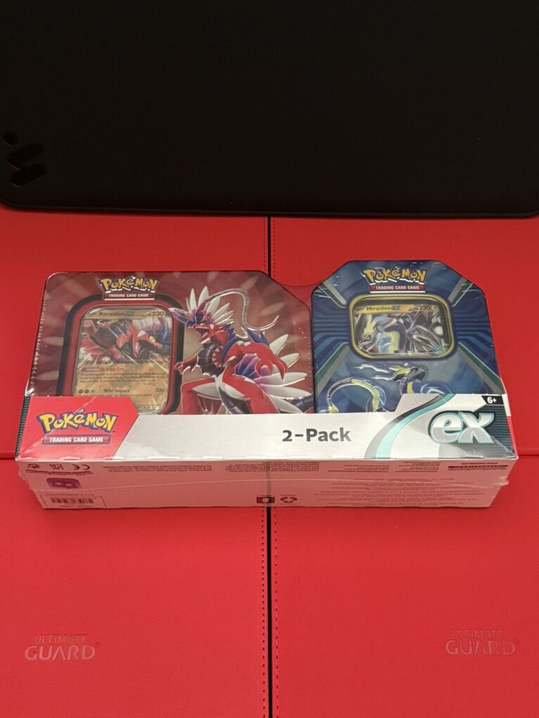 Pokemon Paldea Miraidon Koraidon ex Tin Bundle