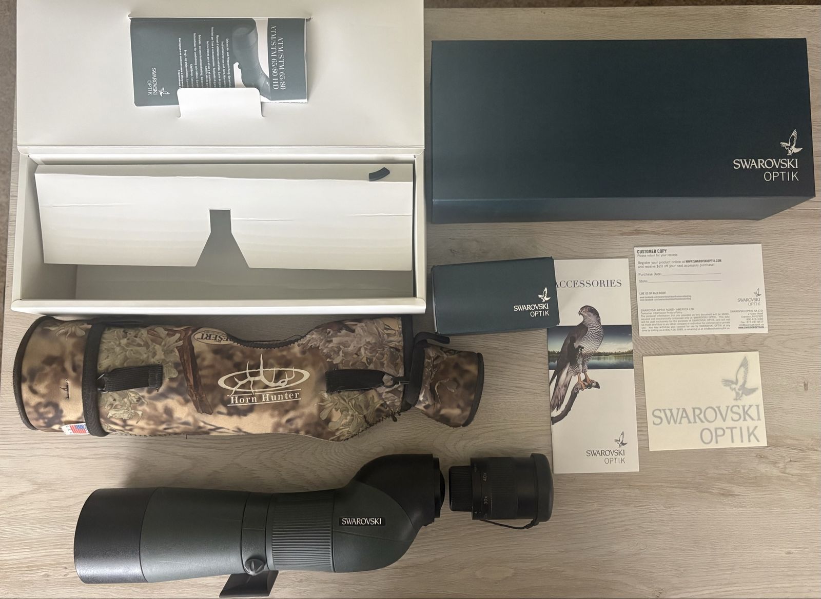 Swarovski Spotting Scope 60mm (20-60 Zoom)