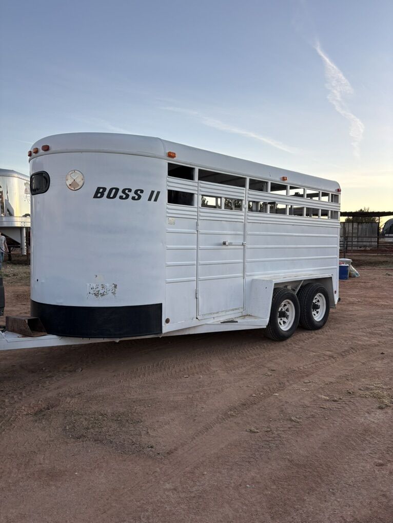1991 Boss Horse Trailer