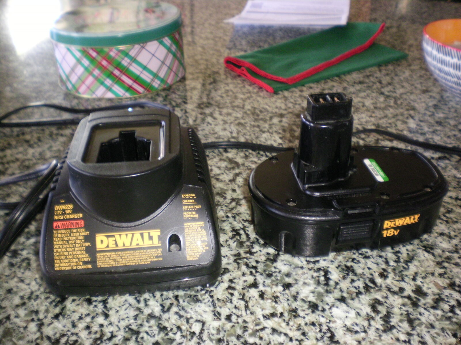 DeWALT Battery and Charger