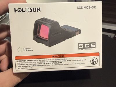 Holosun SCS MOS Green Dot Sight