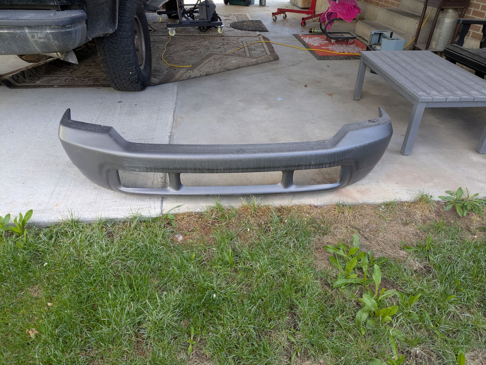 Ram front bumper
