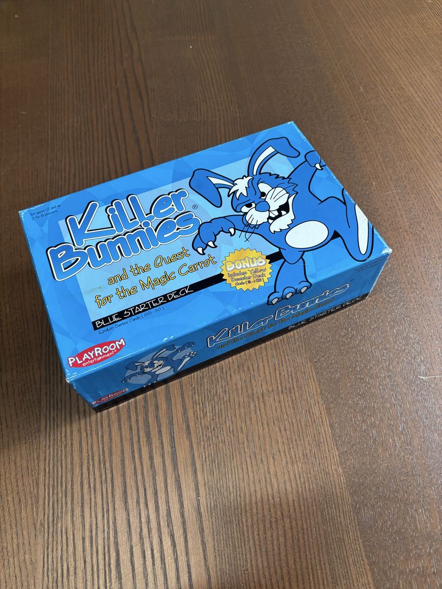 Killer Bunnies Quest for the magic Carrot with 6 Expansions