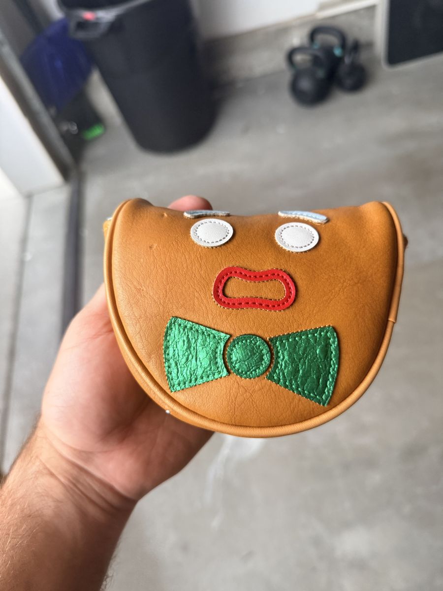Mallet Putter Cover Gingerbread (Shrek) Embroidered