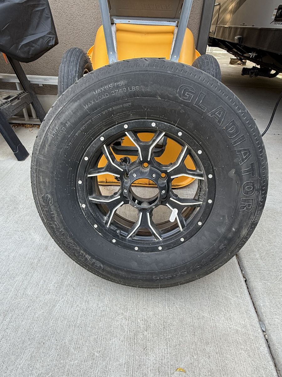 RV Spare Tire and Rim