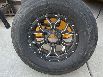 RV Spare Tire and Rim