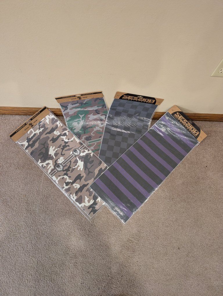 Lot of Pro Scooter Grip Tape