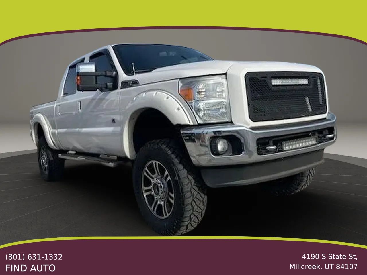 2013 Ford F-350 Super Duty Platinum