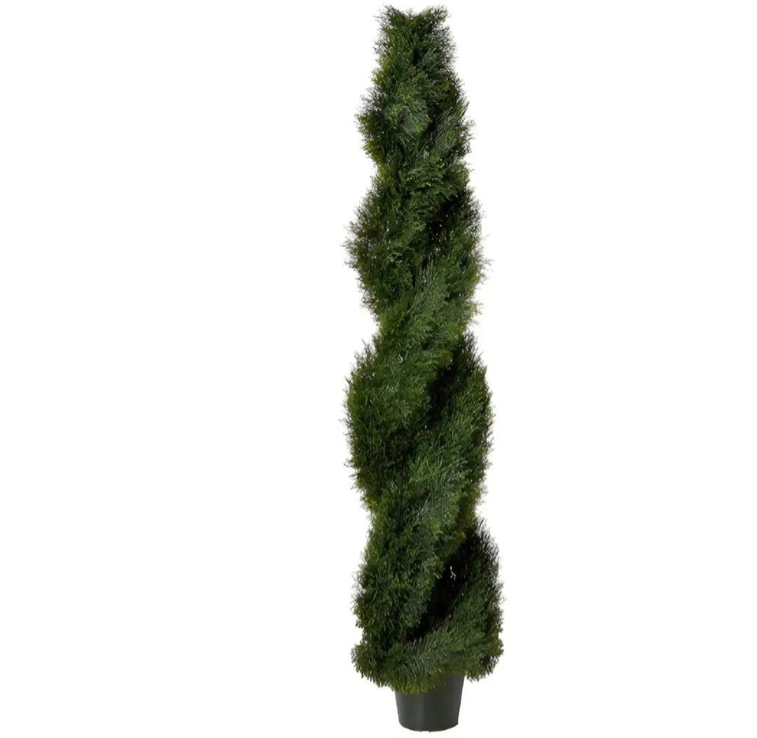 Artificial tree Natural Double Pond Cypress Spiral