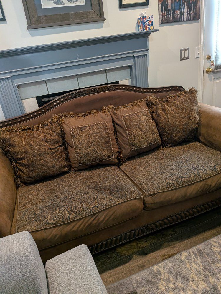 Ashley couch and love seat