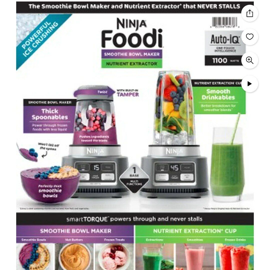 Brand New in box Ninja Foodie Smoothie Bowl Maker